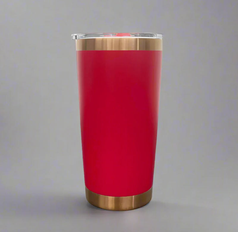 20oz Copper Plated Tumbler Red