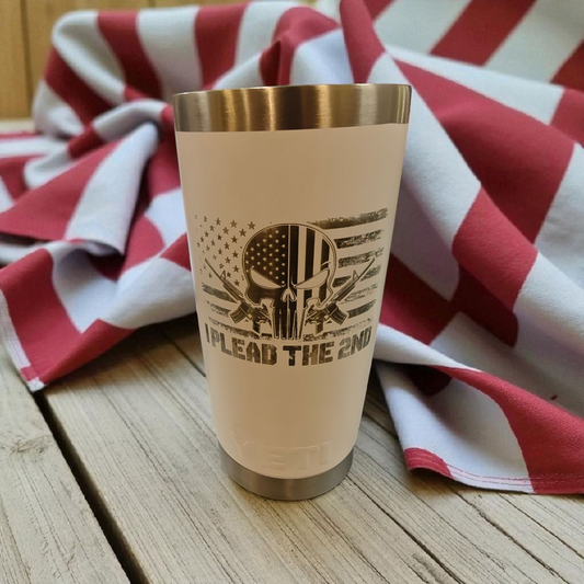 I plead the 2nd 20 oz yeti tumbler.