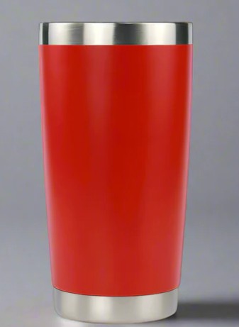 20oz Stainless Steel tumbler Bright Red