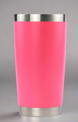 20oz Stainless Steel tumbler Hot Pink