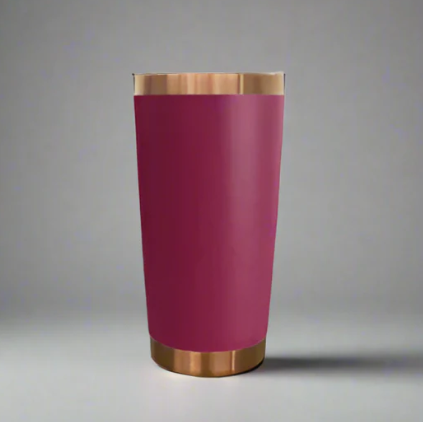 20oz Copper Plated Tumbler Maroon