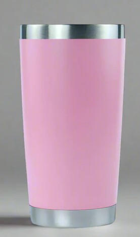 20oz Stainless Steel tumbler Pink
