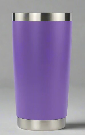 20oz Stainless Steel tumbler Purple