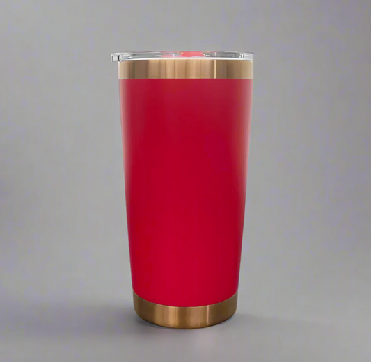 20oz Copper Plated Tumbler Red